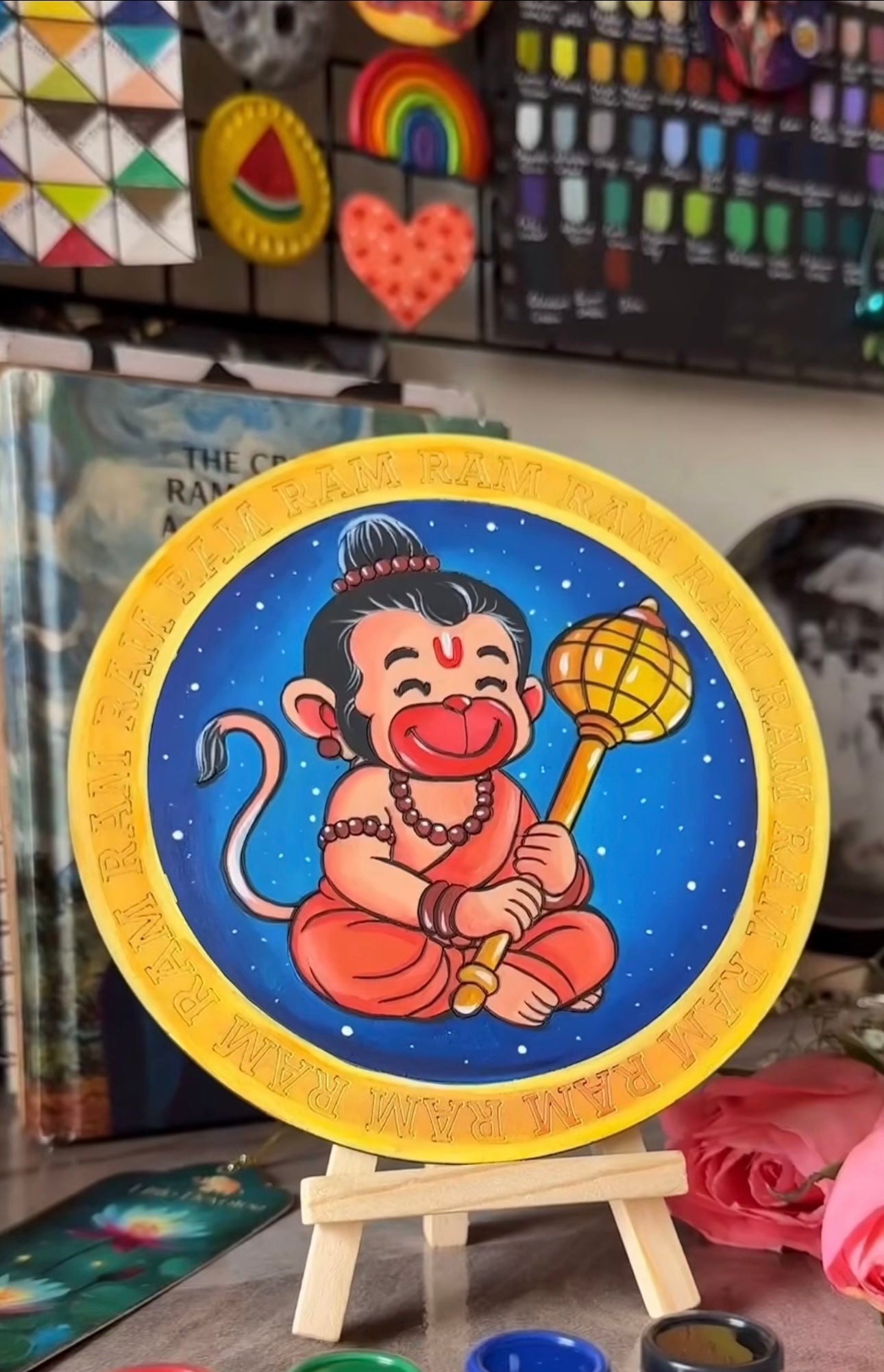 Paint Your Own Hanuman Kit