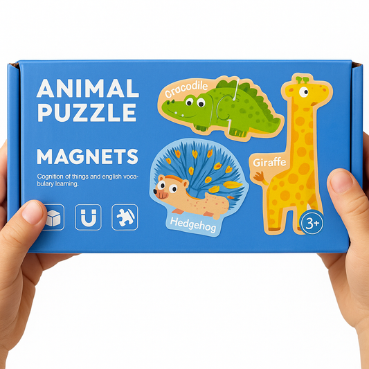 Animal Puzzle Magnets