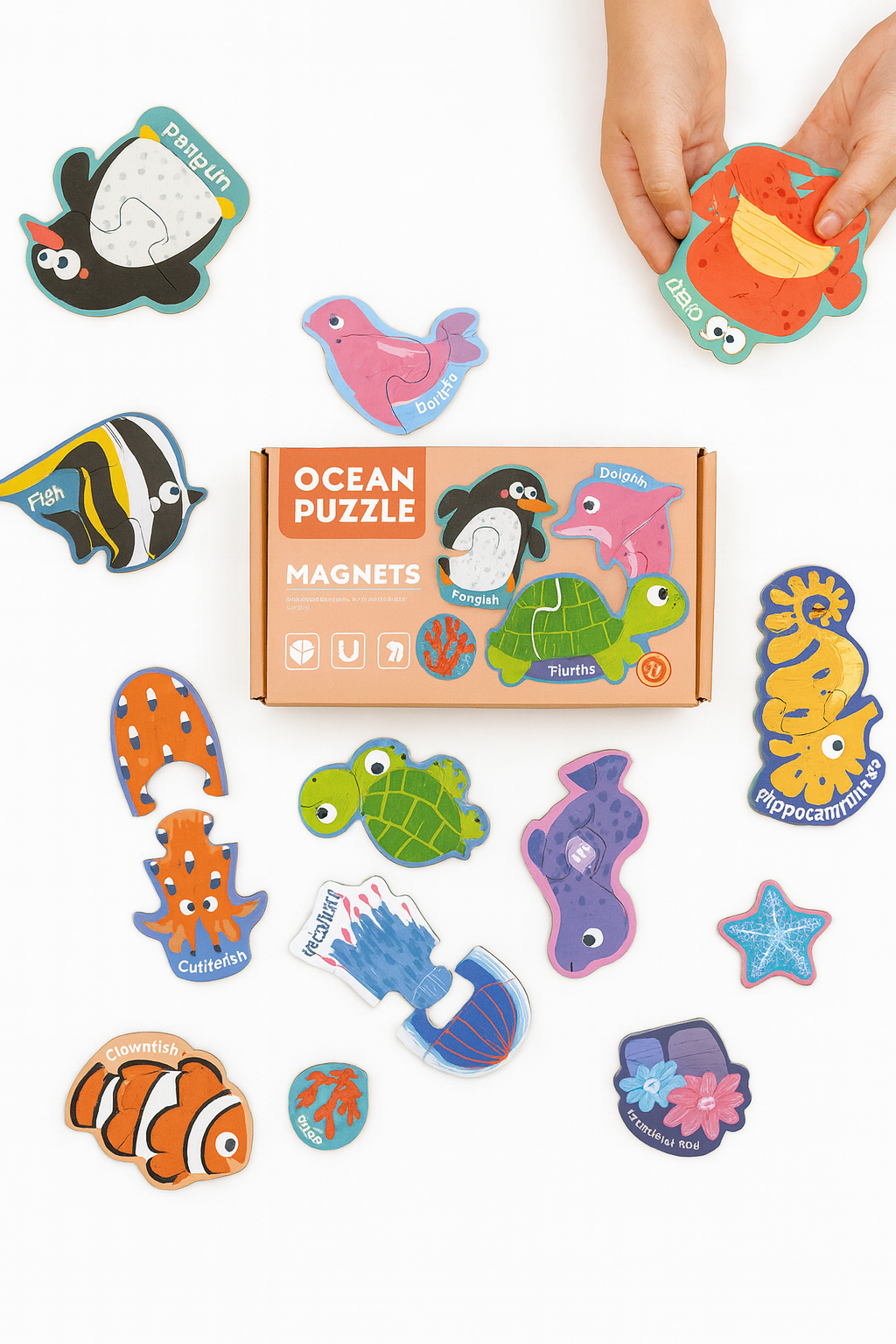 Ocean Puzzle Magnet