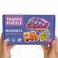 Traffic Puzzle Magnet