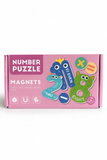 Number Puzzle Magnet